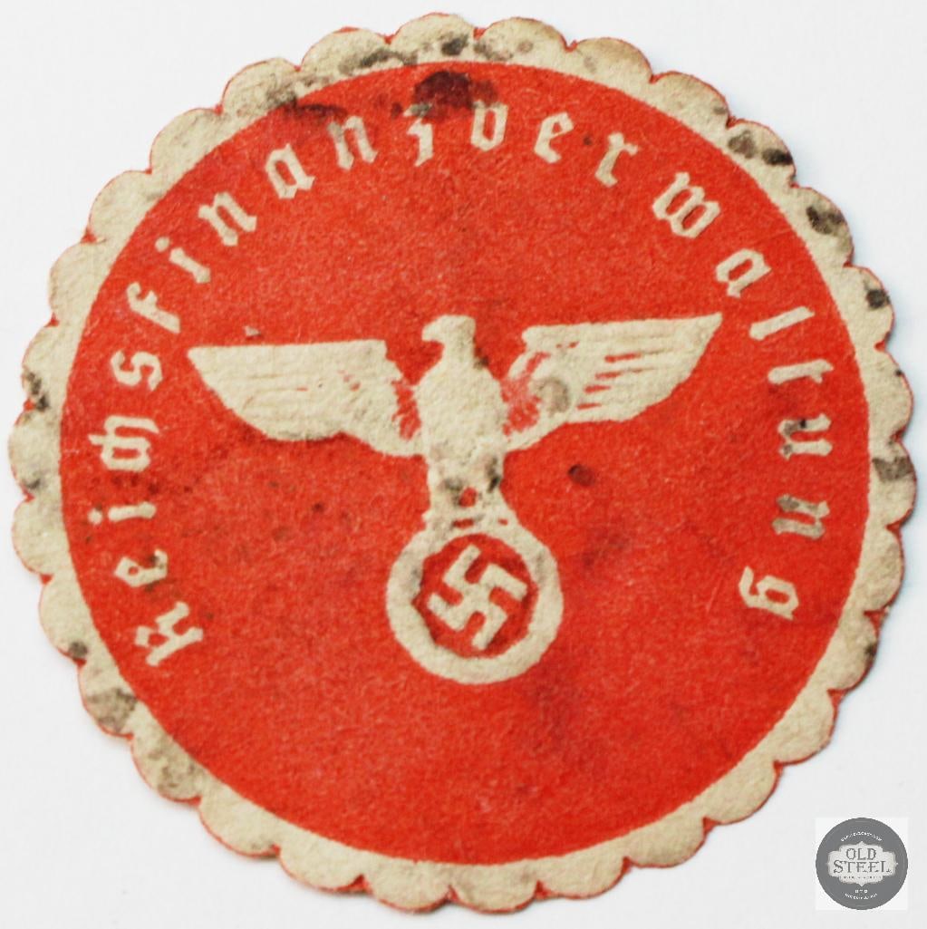 Original Official Document Paper Seal from Germany WWII: Original Official Document Paper Seal from Germany WWII THIS ITEM IS AS PICTURED WITH NO FURTHER ATTACHMENTS. ALL SALES ARE FINAL. PLEASE REFER TO THE