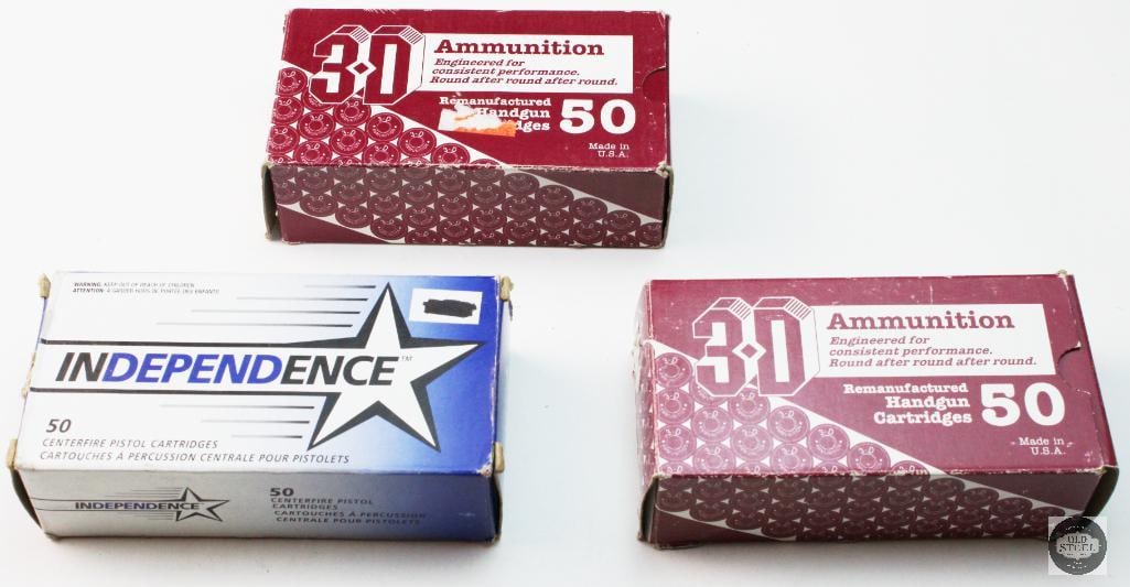 3 Boxes Remanufactured 357 MAGNUM 158gr Ammunition - 150rds - 5