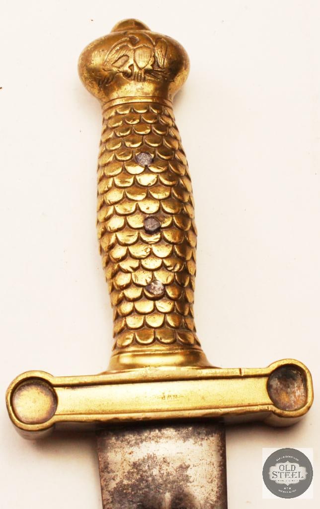 Original Civil War Confederate Artillery Gladius Sword - 2