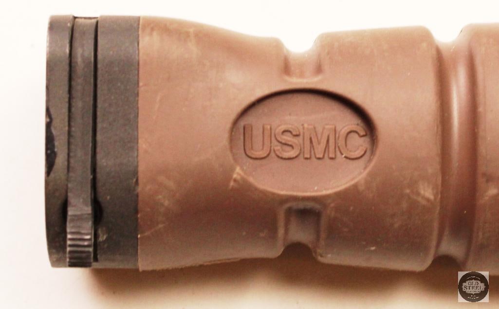 Original Ontario Knife Co. Issued USMC Bayonet w/ Scabbard - 4