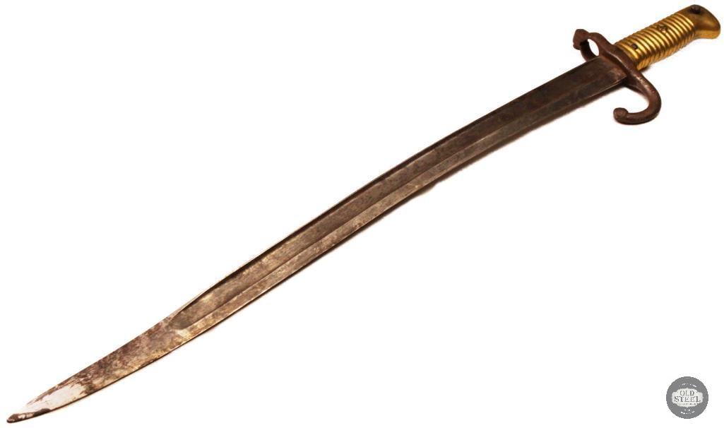 French Model 1842 Yataghan Sword Bayonet (1 of 4)