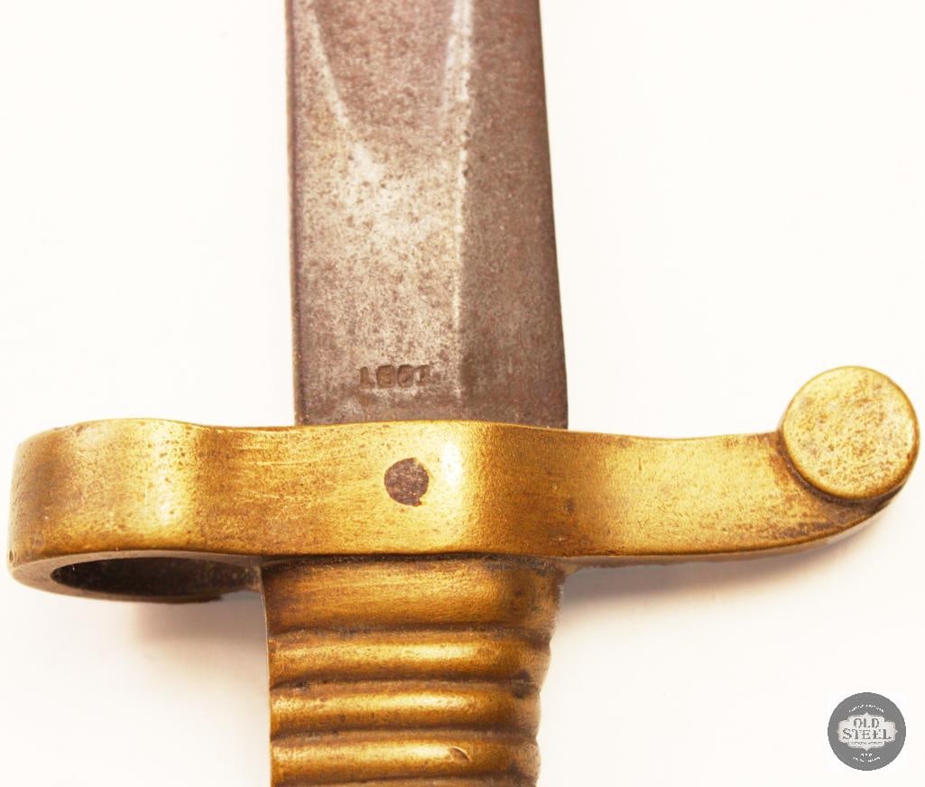 U.S. Model 1855 Rifle Sword Bayonet - 7