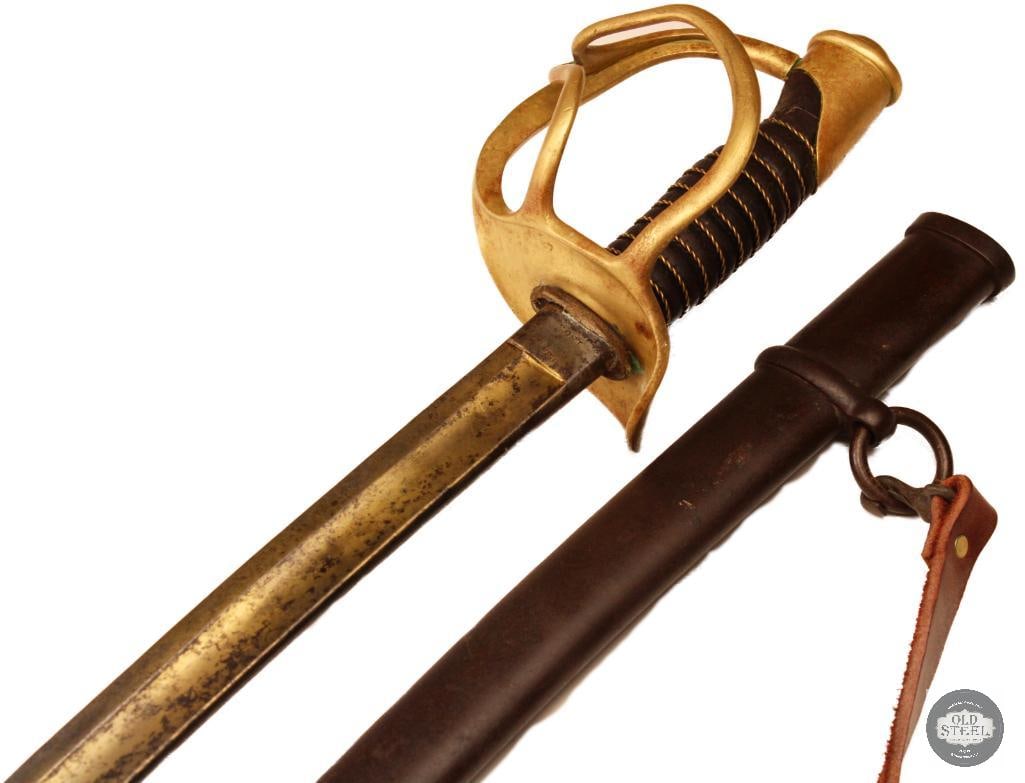 Original U.S. Model 1863 Cavalry Sword w/ Scabbard (1 of 6)