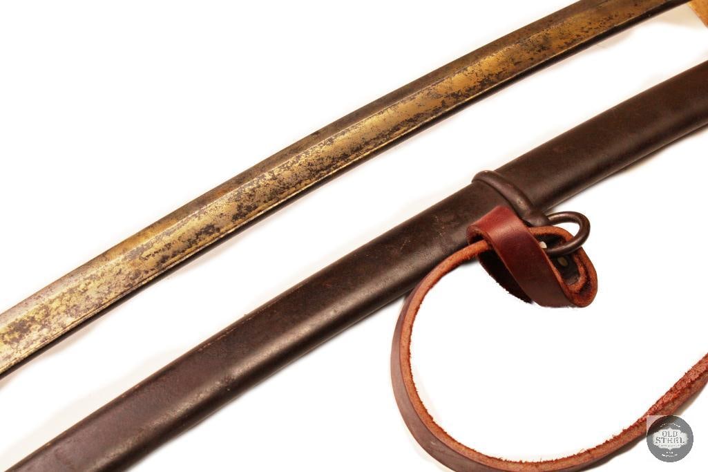 Original U.S. Model 1863 Cavalry Sword w/ Scabbard - 2