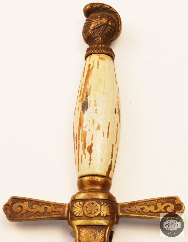 Original U.S. Civil War Militia NCO Sword w/ Scabbard - 4
