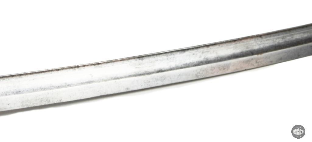 French Style Vintage Cavalry Sword 35 Blade w/ Scabbard - 5