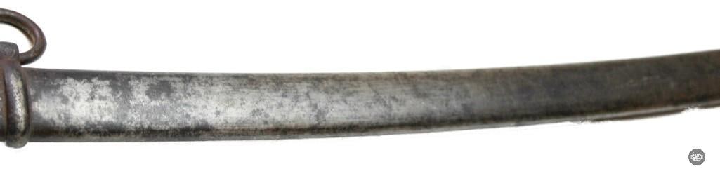 French Style Vintage Cavalry Sword 35 Blade w/ Scabbard - 7