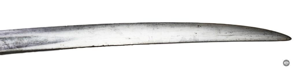 French Style Vintage Cavalry Sword 35 Blade w/ Scabbard - 9