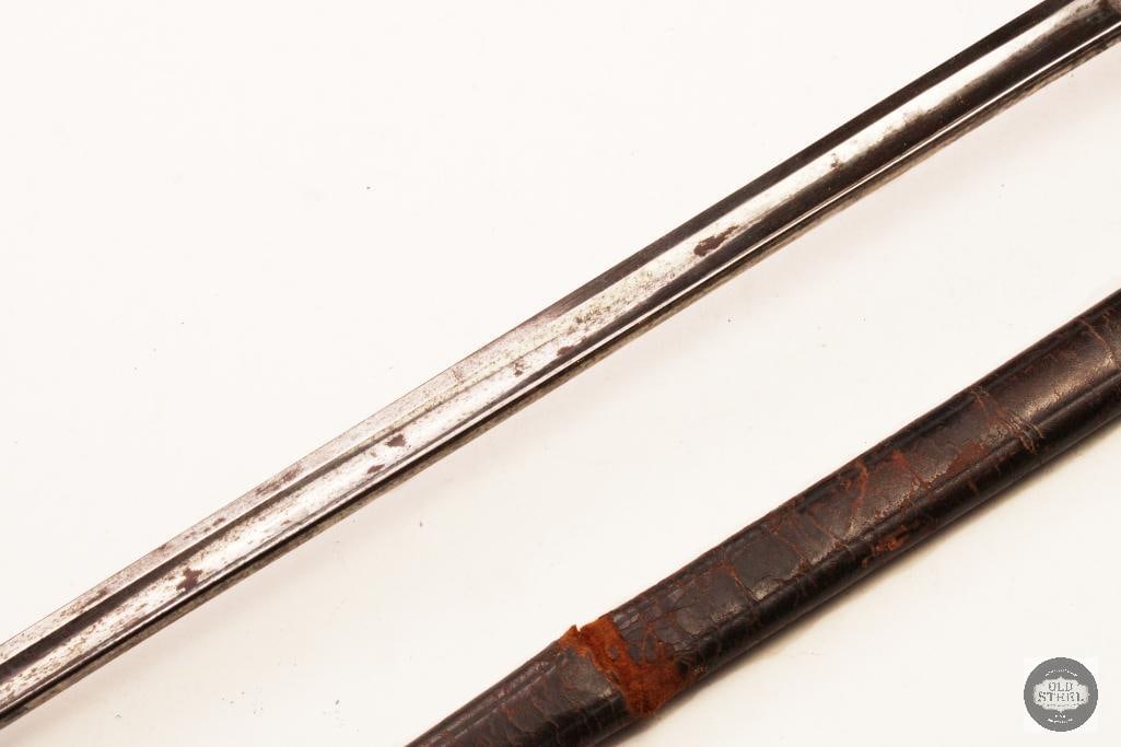 Original U.S. ADK 1864 Civil War Era Musicians Sword w/ Scabbard - 2