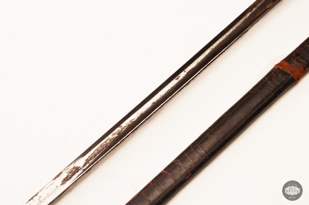 Original U.S. ADK 1864 Civil War Era Musicians Sword w/ Scabbard - 3