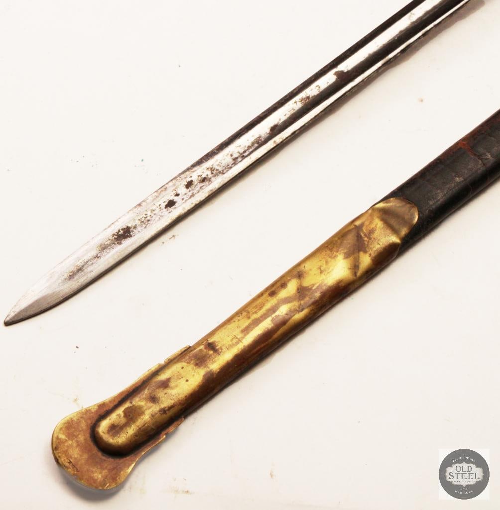 Original U.S. ADK 1864 Civil War Era Musicians Sword w/ Scabbard - 4
