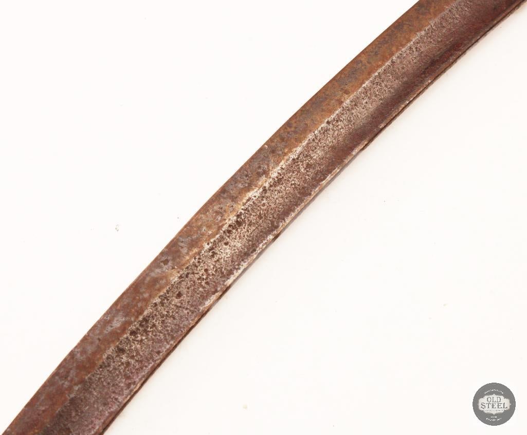 Vintage Civil War Era Cavalry Sabre Unmarked No Scabbard - 3