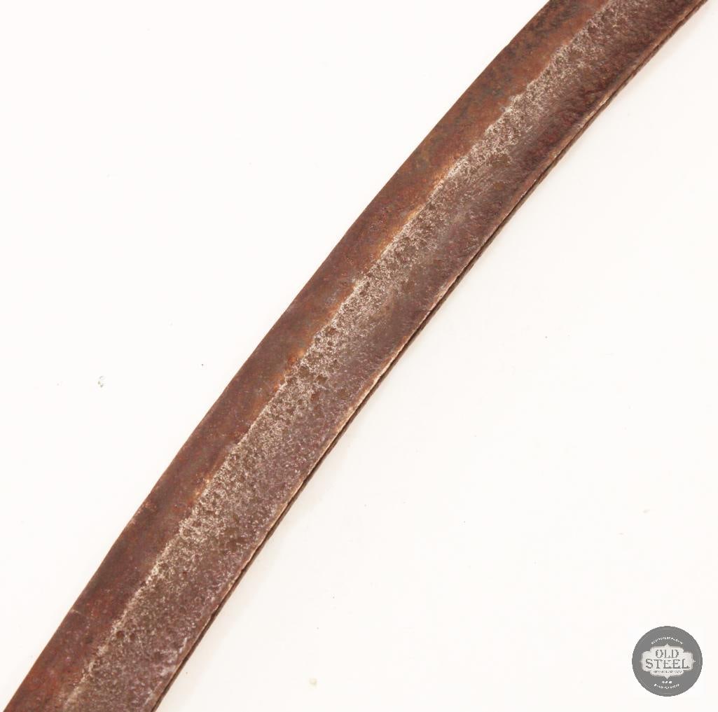 Vintage Civil War Era Cavalry Sabre Unmarked No Scabbard - 4