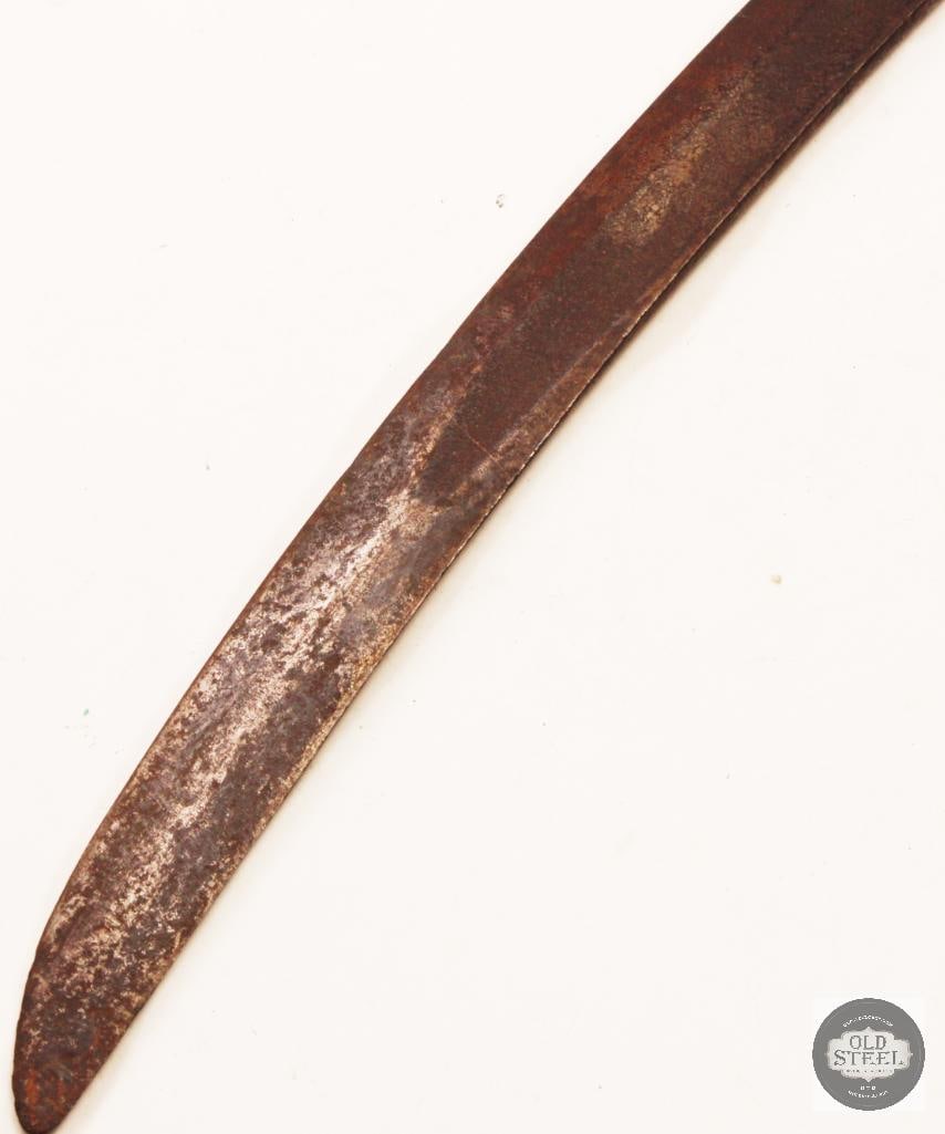 Vintage Civil War Era Cavalry Sabre Unmarked No Scabbard - 5
