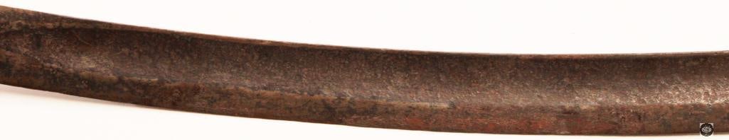 Vintage Civil War Era Cavalry Sabre Unmarked No Scabbard - 9