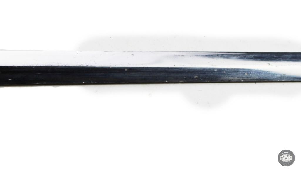 Original French Chevalier Sword Klingenthal w/ Scabbard - 7