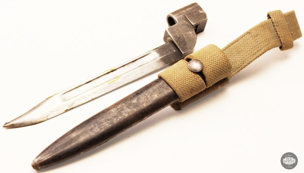 Collection of Vintage Bayonets and Scabbards - 13