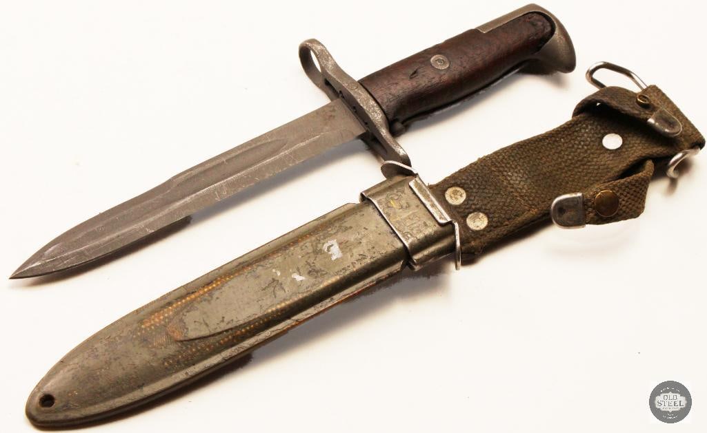 Collection of Vintage Bayonets and Scabbards - 3