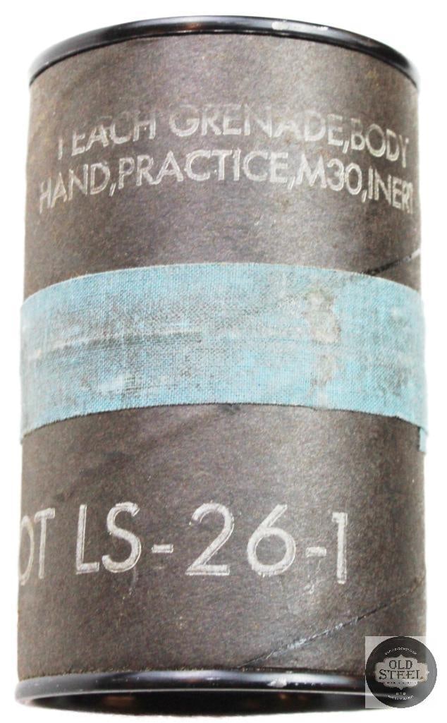 Inert U.S. WWII M21 Practice Hand Grenade (1 of 2)