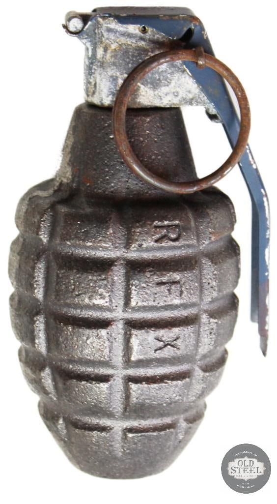 Inert, De-milled Mk 2 Grenade (1 of 2)