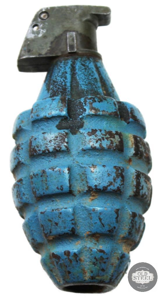 Inert U.S. WWII M21 Practice Fragmentation Grenade (1 of 2)