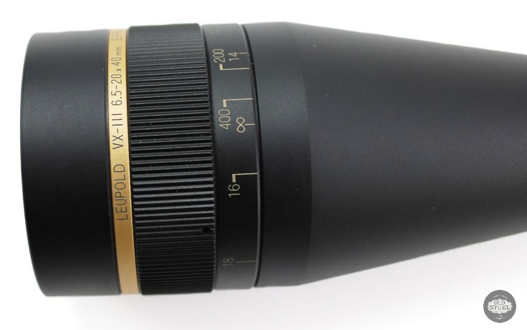 Leupold VX-III 6.5-20x40mm E.F.R. Air Rifle Scope Like New No Box - 2