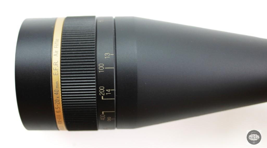 Leupold VX-III 6.5-20x40mm E.F.R. Air Rifle Scope Like New No Box - 3