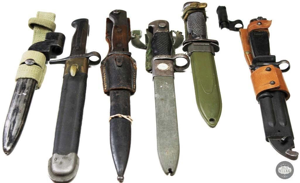 Lot of Various nations Bayonets (1 of 8)