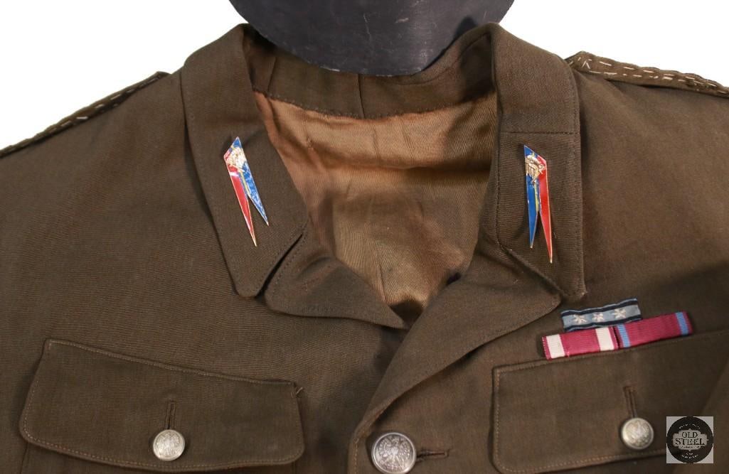 Polish WWII Uniform W/ 7Th Armoured Regiment and Rogatywka cap - 2
