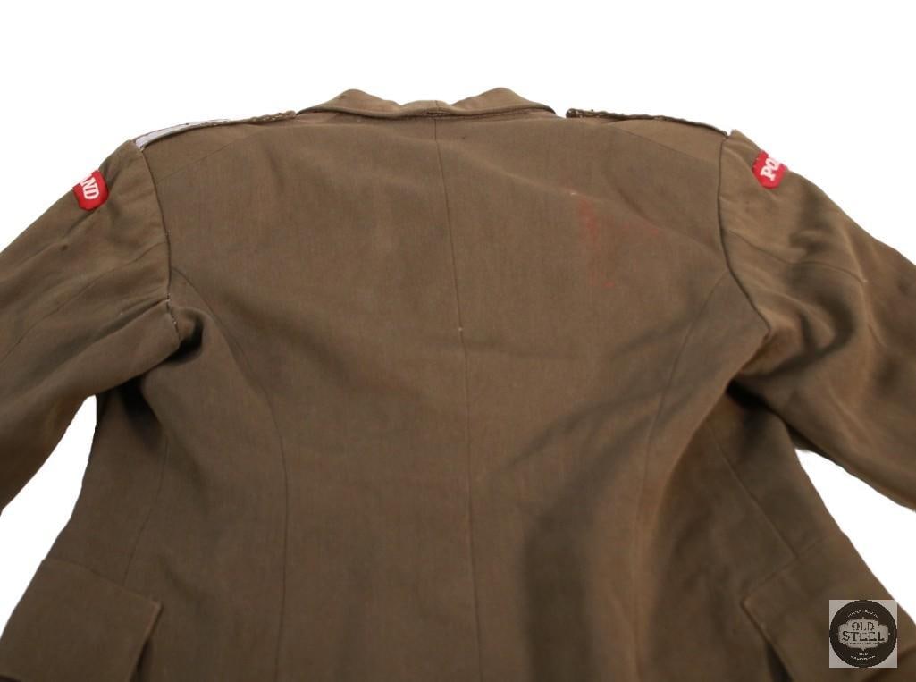 Polish WWII Uniform W/ 7Th Armoured Regiment and Rogatywka cap - 8