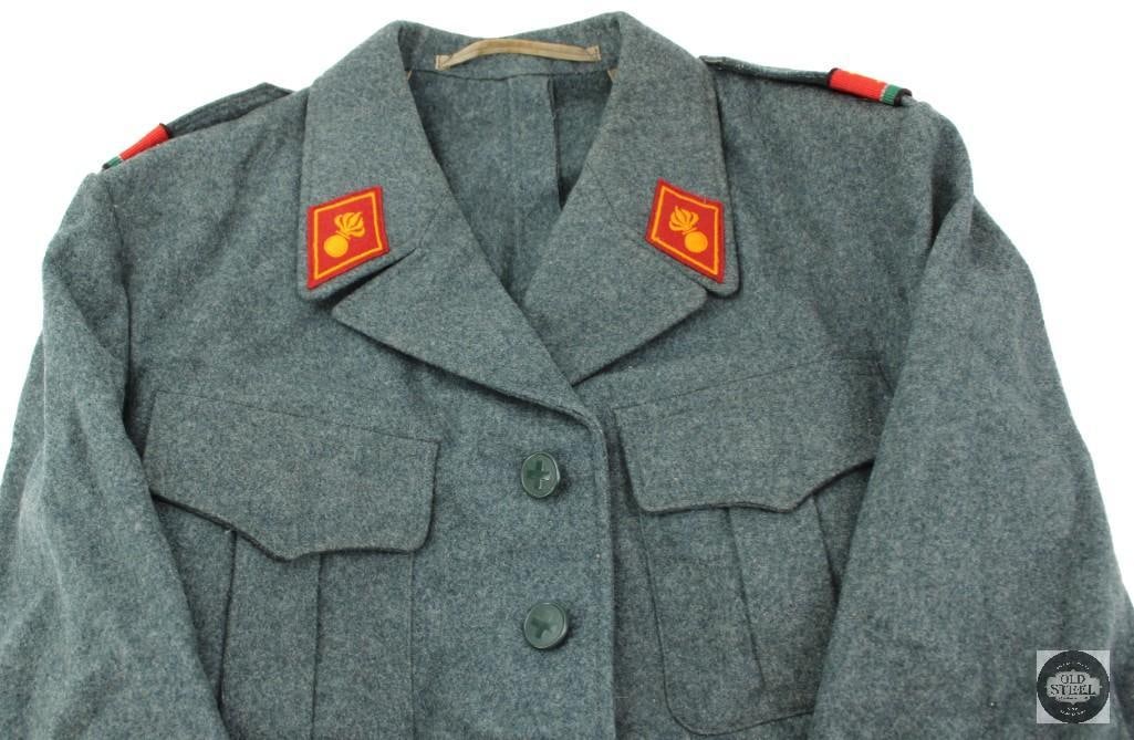 Swiss Heavy Ordnance Ord.40 (Ordonnanz 40) wool Uniform Jacket And Pants Cold War-era - 3