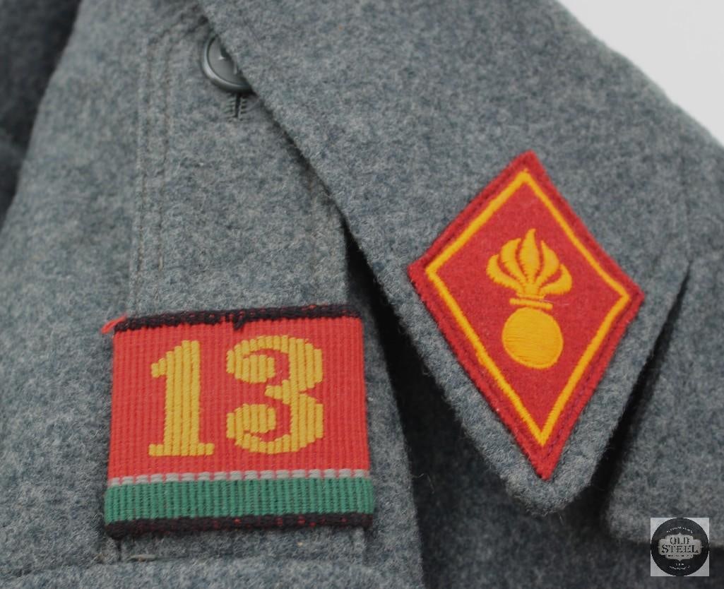 Swiss Heavy Ordnance Ord.40 (Ordonnanz 40) wool Uniform Jacket And Pants Cold War-era - 9