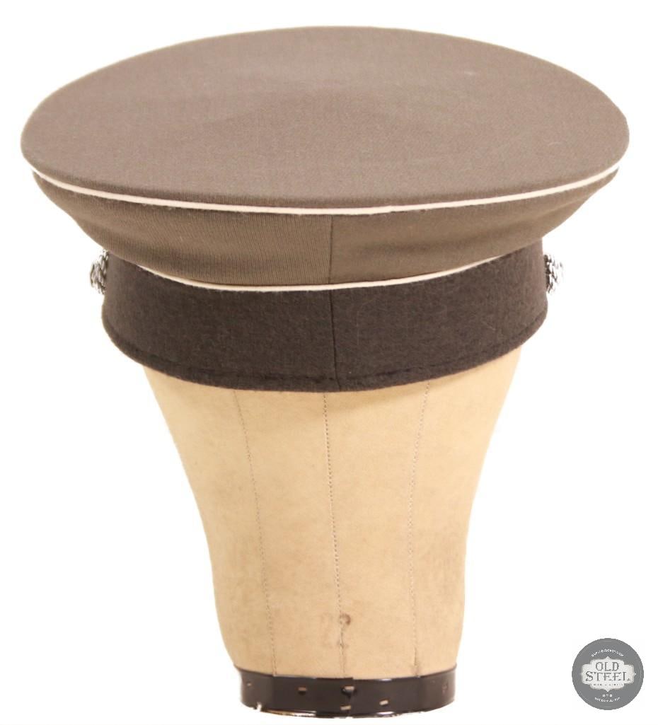 German Army Infantry Officer visor cap WWII Reenactors Piece - 3