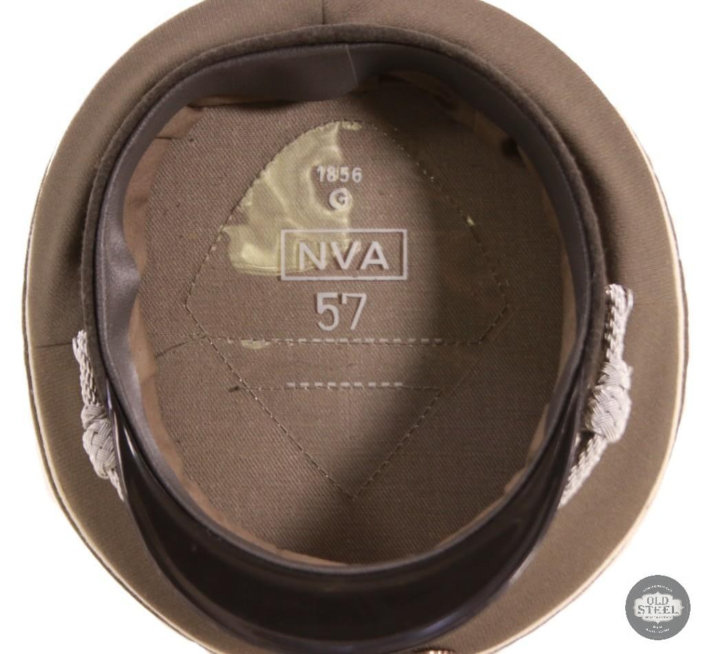 German Army Infantry Officer visor cap WWII Reenactors Piece - 6