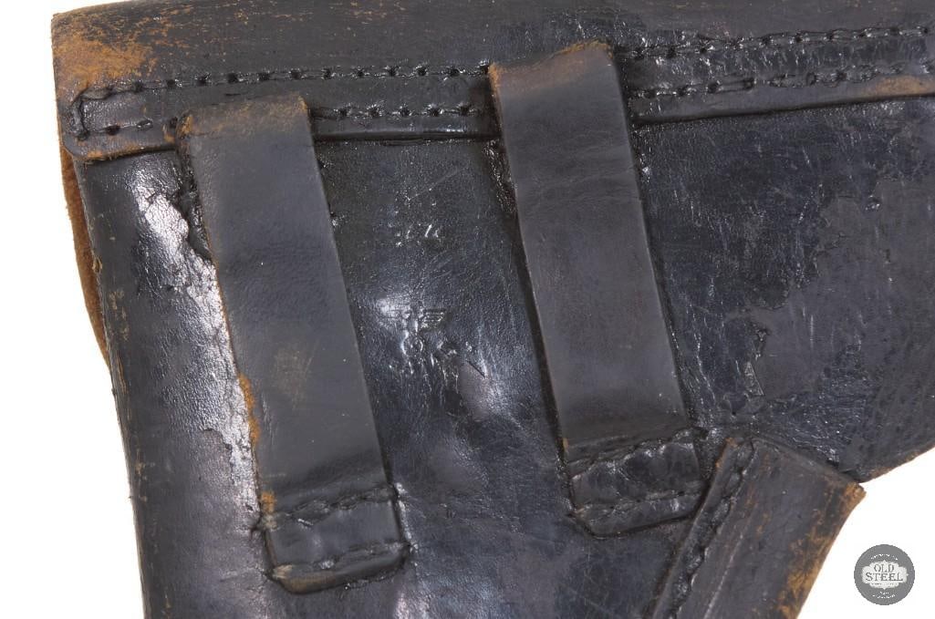 P38 Holster with p38 magazine, WWII German - 3