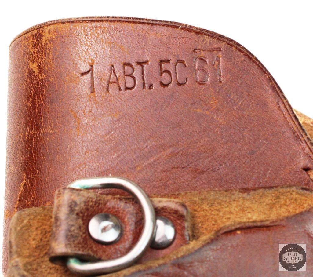 Austrian police Browning Hipower leather holster - 3