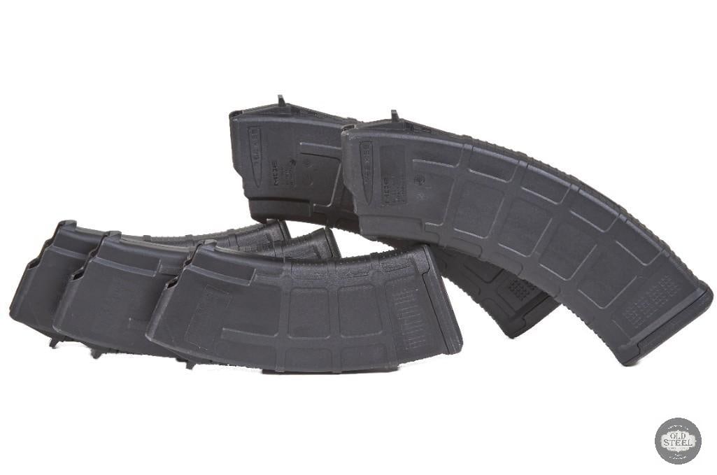 Lot of 5 PMAG AK Magazines - 20 and 30 Rounds: Lot of 5 PMAG AK Magazines - 20 and 30 Rounds THIS ITEM IS AS PICTURED WITH NO FURTHER ATTACHMENTS. ALL SALES ARE FINAL. PLEASE REFER TO THE AUCTION DESCRIPTION, LOT #1 DESCRIPTION AND