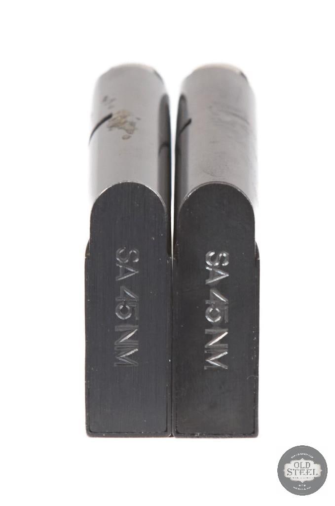 Lot of 2 SA 45 NM Marked 1911 Officer Magazines - 45 ACP - 2