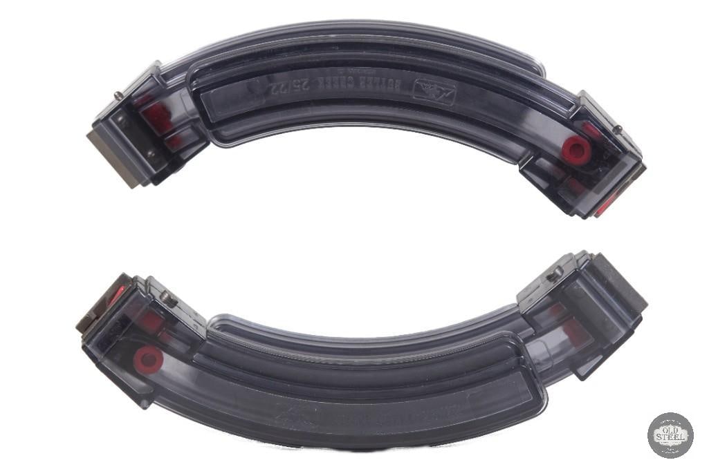 Lot of 4 Butler Creek Ruger 10-22 Magazines - 25rds 22LR: Lot of 4 Butler Creek Ruger 10-22 Magazines - 25rds 22LR THIS ITEM IS AS PICTURED WITH NO FURTHER ATTACHMENTS. ALL SALES ARE FINAL. PLEASE REFER TO TH