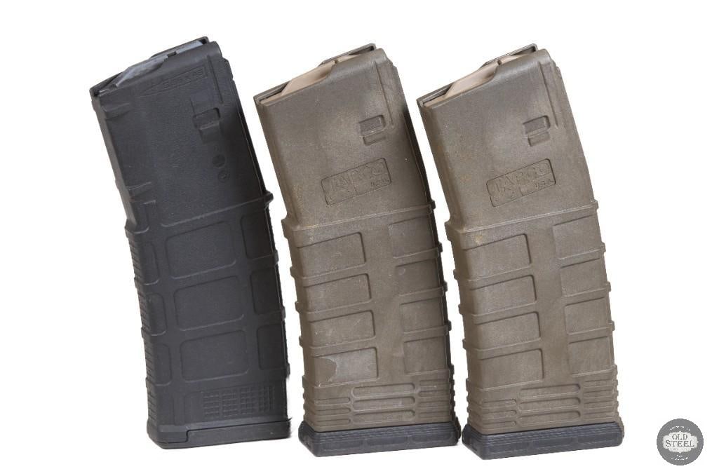 Lot of 3 AR15 Polymer Magazines - Magpul PMAG and 2 TAPCO Mags: Lot of 3 AR15 Polymer Magazines - Magpul PMAG and 2 TAPCO Mags THIS ITEM IS AS PICTURED WITH NO FURTHER ATTACHMENTS. ALL SALES ARE FINAL. PLEASE REFER