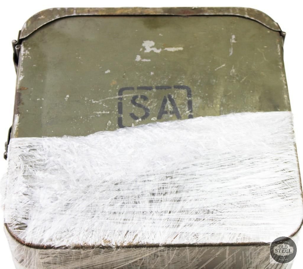 Finnish Maxim M1910 Ammo Can with 200rd Link Belt - NO AMMO - 2