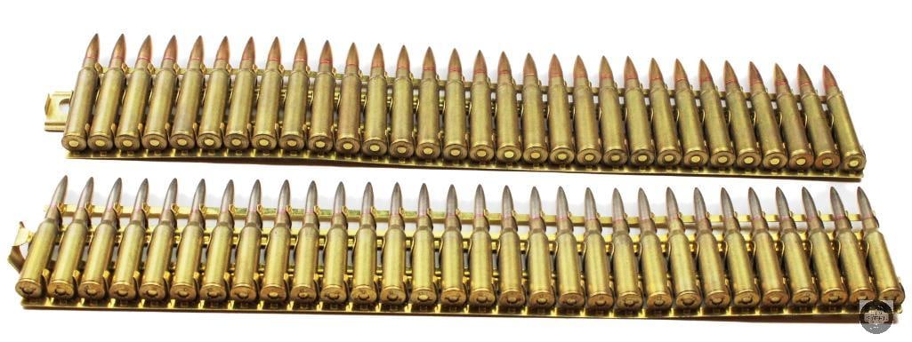2 Racks Japanese WWII Type 92 MG 7.7 JAP Ammunition - 60rds - 3
