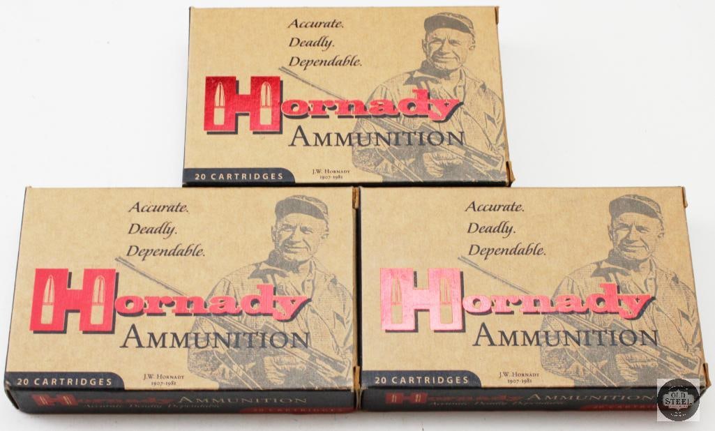 3 Boxes Hornady Custom 303 Brit 150gr InterLock SP Ammunition - 60rds: 3 Boxes Hornady Custom 303 Brit 150gr InterLock SP Ammunition - 60rds THIS ITEM IS AS PICTURED WITH NO FURTHER ATTACHMENTS. ALL SALES ARE FINAL. PLEAS