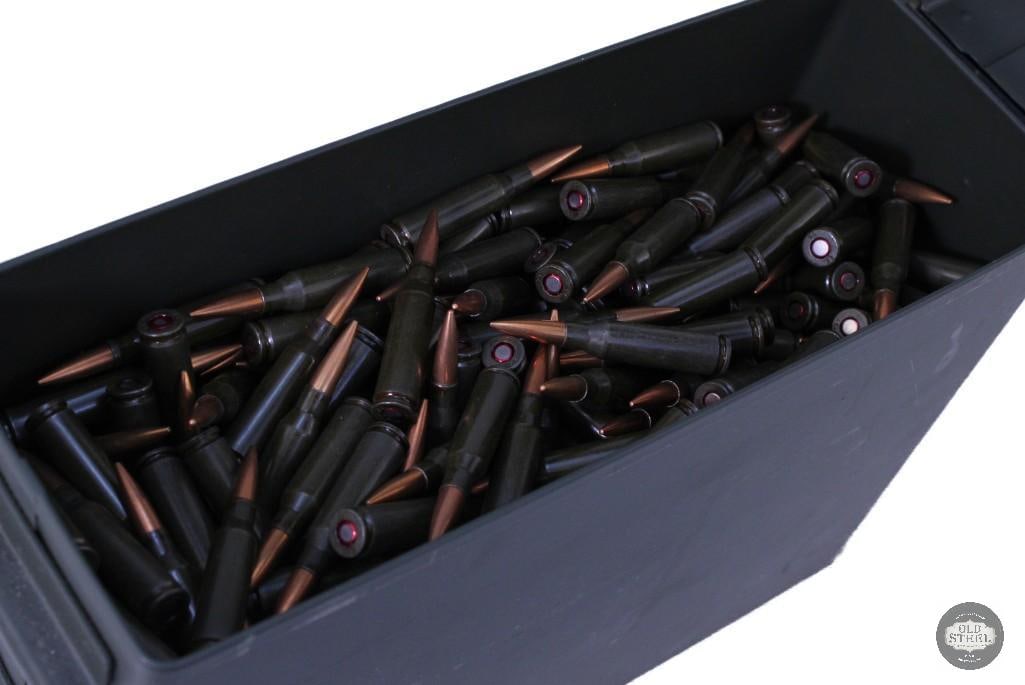14.5 LBS ammo can of military surplus 5.45x39: One lot consisting of 14.5 LBS ammo can of military surplus 5.45x39 THIS ITEM IS AS PICTURED WITH NO FURTHER ATTACHMENTS. ALL SALES ARE FINAL. PLEASE REFER