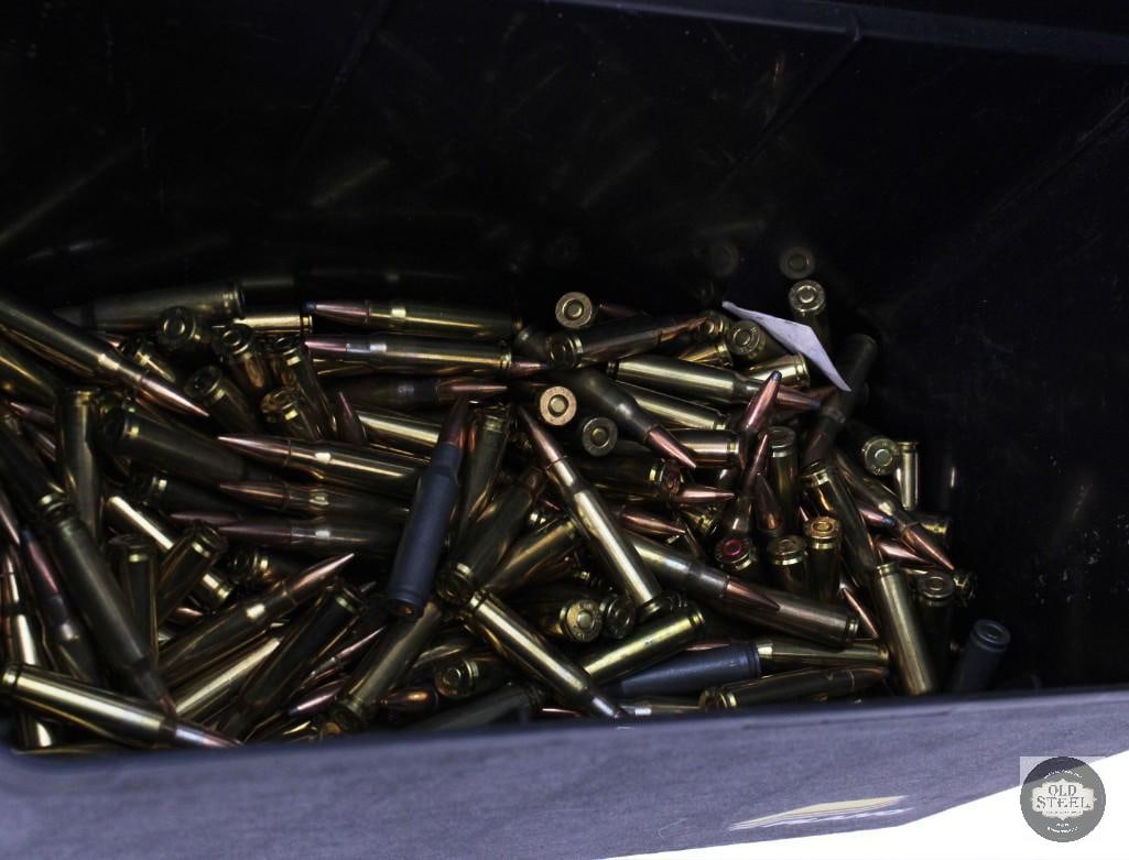 13.5 LBS ammo can of 7.62 NATO: One lot consisting of 13.5 LBS ammo can of 7.62 NATO THIS ITEM IS AS PICTURED WITH NO FURTHER ATTACHMENTS. ALL SALES ARE FINAL. PLEASE REFER TO THE AU