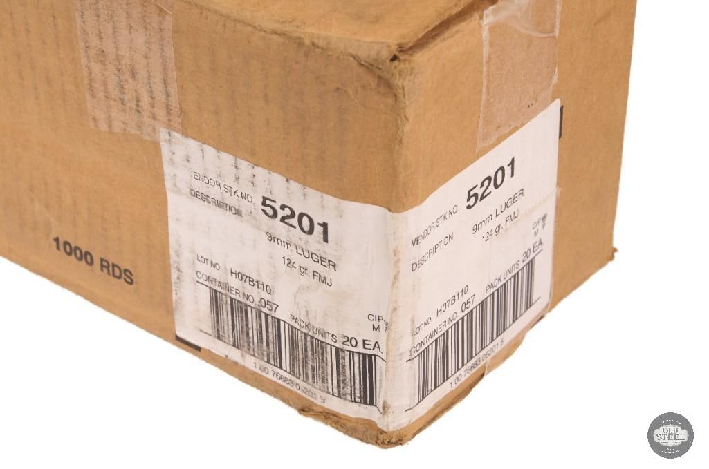 1000 rounds of Blazer 9mm Luger, 124 grain - 2