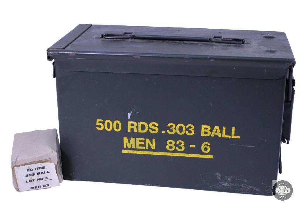 Ammo can of 440 rounds of 303 British - 2