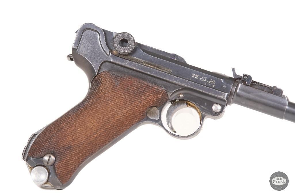 Extremely Rare Persian Luger 9mm w/ Matching Stock, Magazine, Holster & Complete Accessory Rig - 3
