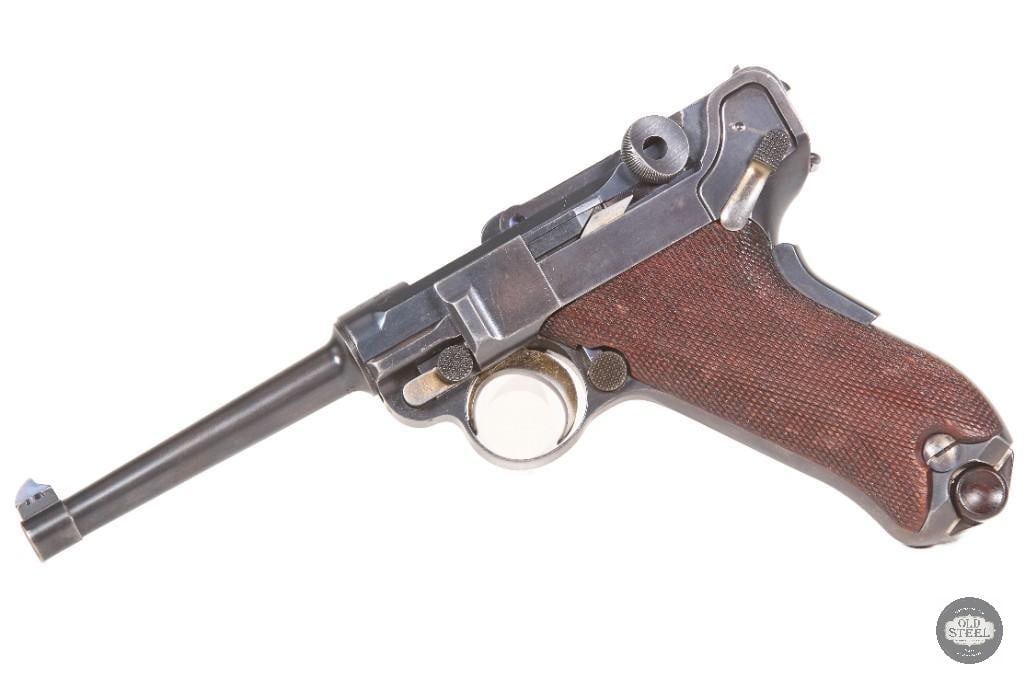 RARE US Trials DWM American Eagle Model 1900 Luger .30 Luger Matching Numbers, Excellent Condition - 2