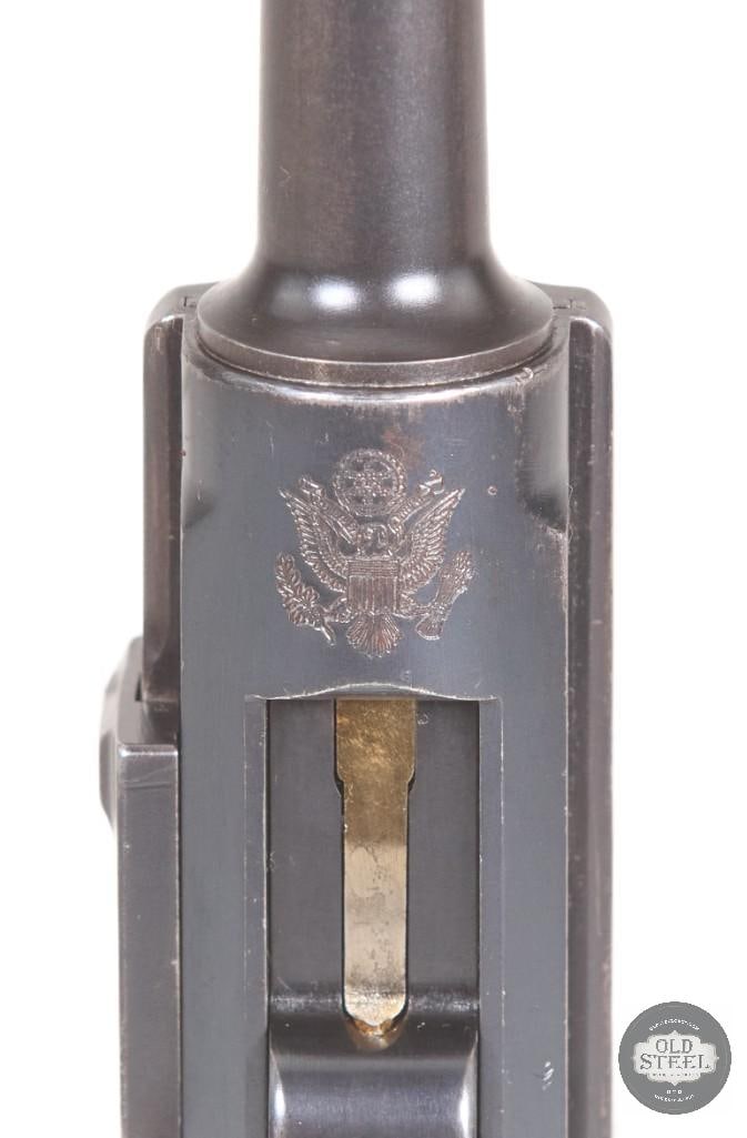 RARE US Trials DWM American Eagle Model 1900 Luger .30 Luger Matching Numbers, Excellent Condition - 4